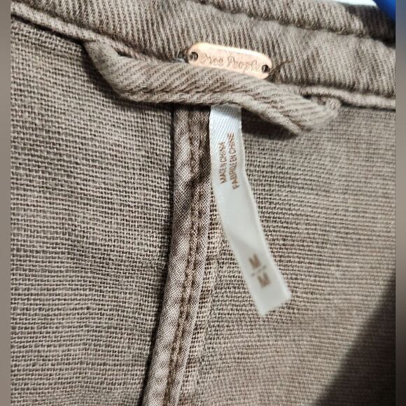 BlazerFree People Jagger Dusty Mauve Pink Jacket size M - Picture 7 of 11